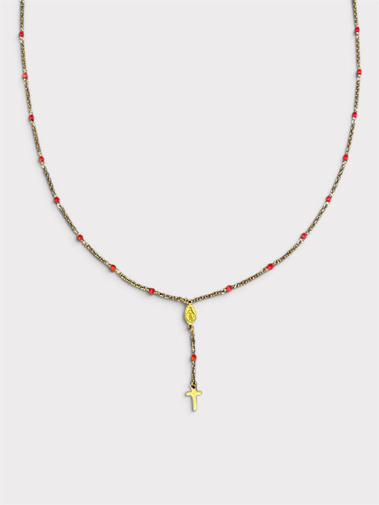 Collier - Catalina x Corail Bambou