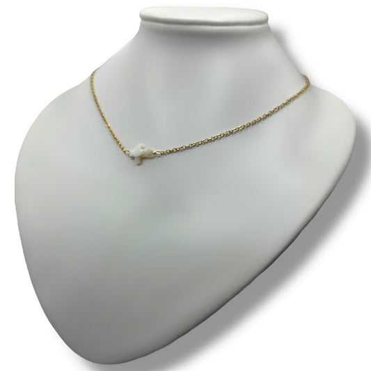 Collier - Allegria x Croix Nacré