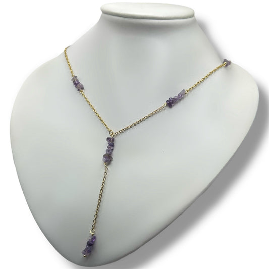 Collier - Rosa x Améthyste