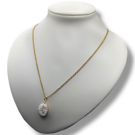 Collier - Lucia x Œil de Sainte Lucie Méditerranéen