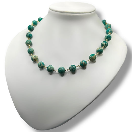 Collier - Dea x Jaspe Impérial