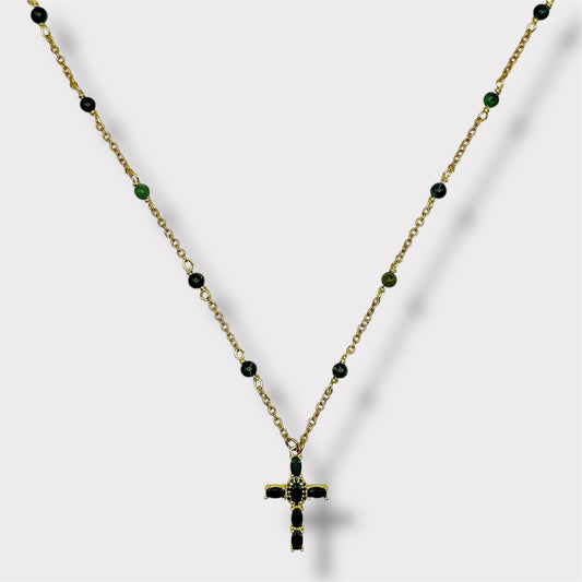 Collier - Alba x Jaspe Kambaba