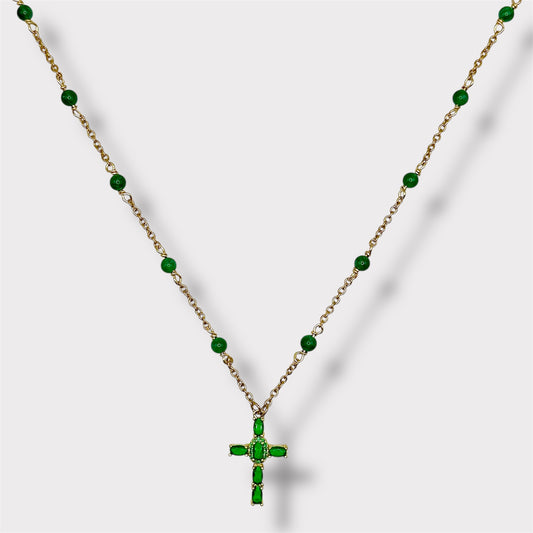 Collier - Alba x Mica Vert