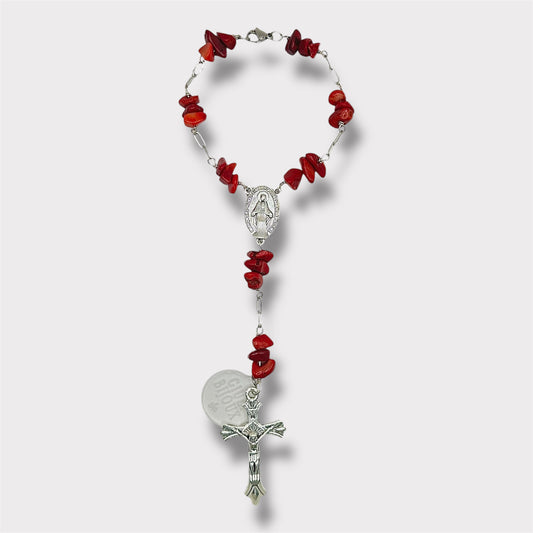 Chapelet de Protection x Corail Bambou