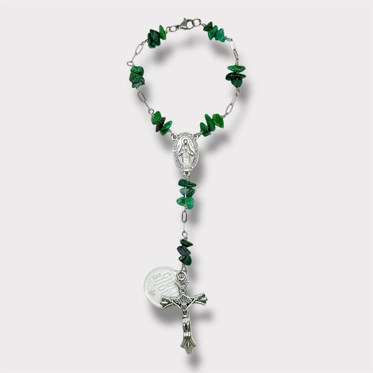 Chapelet de Protection x Opale Verte