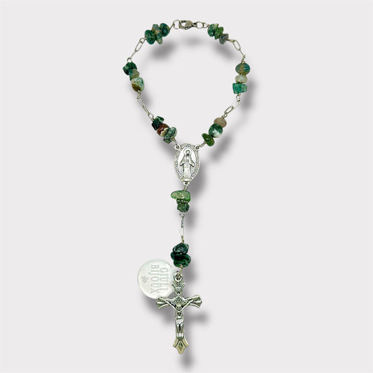 Chapelet de Protection x Agate Mousse