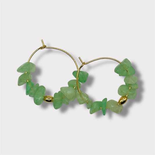 Boucles d’oreilles - Vannina x Aventurine